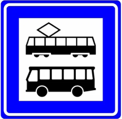 Bushalte / tramhalte